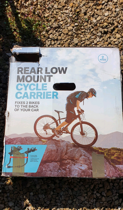 halfords rear low mount cycle carrier